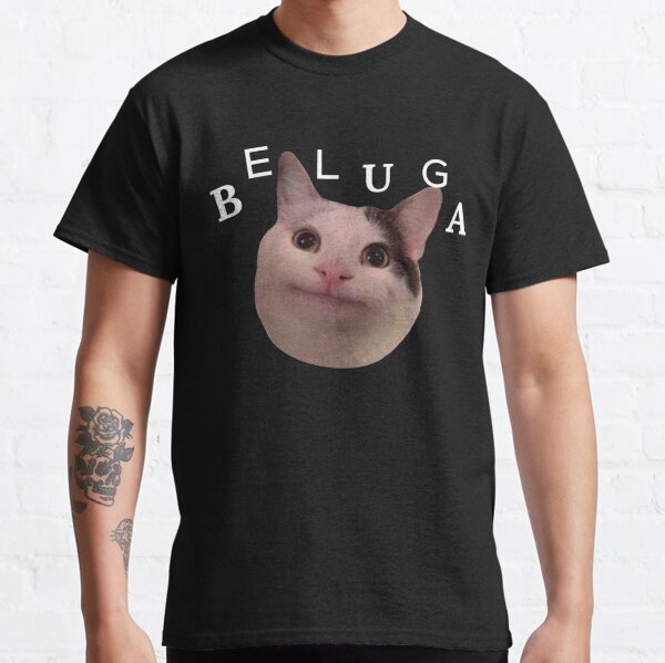 Just A Men Who Loves Beluga Cat' Men's T-Shirt