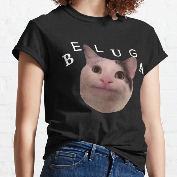 Beluga Cat Kids T-Shirt for Sale by LUCKY DESIGNER