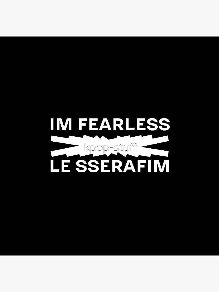 LESSERAFIM LOGO - IM FEARLESS