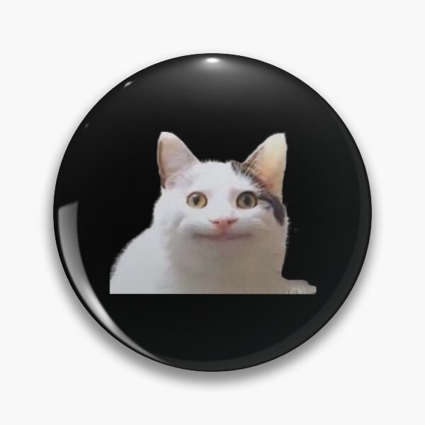 Beluga Cat Discord Meme Pins and Buttons for Sale