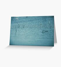 Washed up Greeting Card