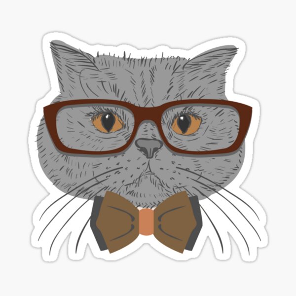 Beluga Cat Sticker for Sale by LUCKY DESIGNER