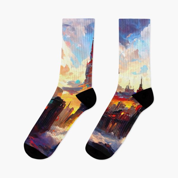 Item preview, City from a colorful Universe designed and sold by AM FineArtPrints.