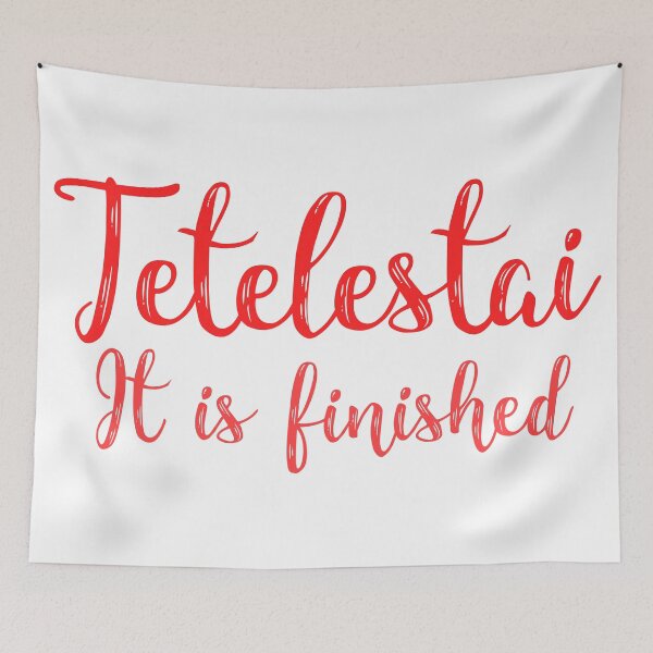 Item preview, Tetelestai designed and sold by plushism.