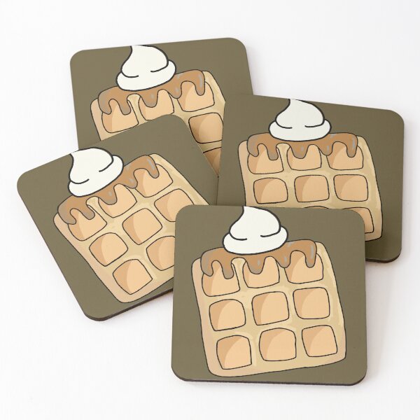 Item preview, Waffle with cream,  waffle day, waffle time designed and sold by Reroreemy.
