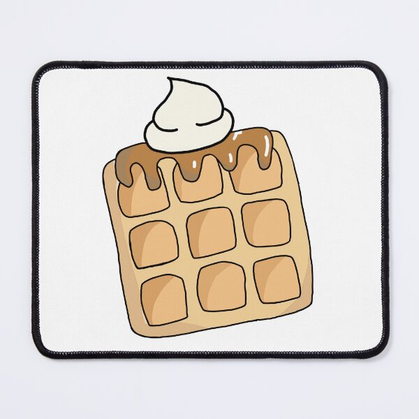 Item preview, Waffle with cream,  waffle day, waffle time designed and sold by Reroreemy.