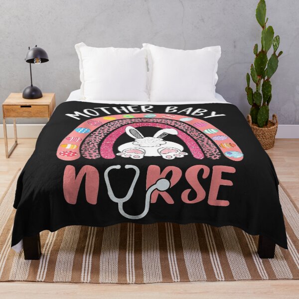 Item preview, Funny Mother Baby Nurse Rainbow Nursing Happy Easter Day designed and sold by PootinTuon.