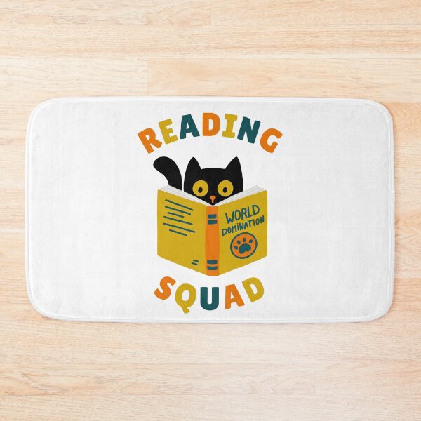 Item preview, Reading Squad Cat and Book For Teacher Coaches and Librarian designed and sold by JokeGysen.