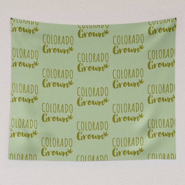 Item preview, Colorado Grown Weed Leaf - Marijuana/Pot/420/Cannabis for Stoners and Smokers designed and sold by SteamParliament.