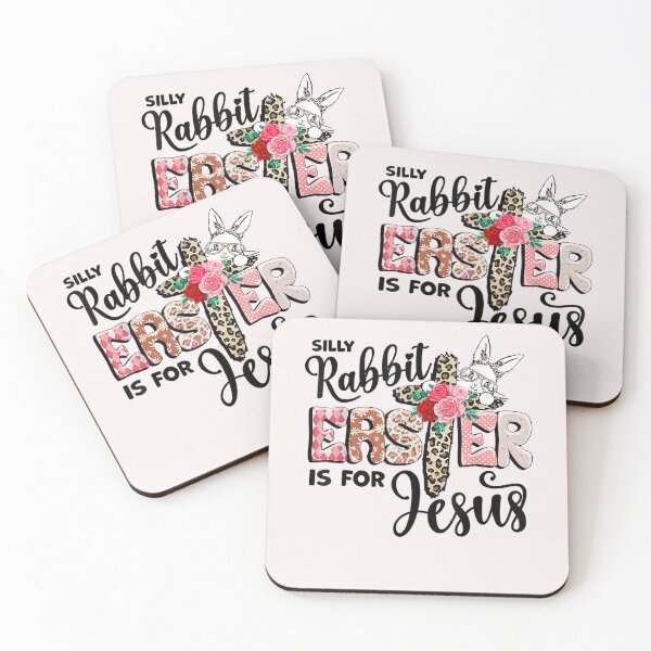 Item preview, Silly Rabbit Easter Is For Jesus Easter Day Leopard Cross  designed and sold by bixanh14436.