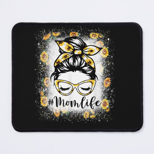 Item preview, Sunflowers Bleached Mom Life Hair Bun Women Mother's Day  designed and sold by bixanh14436.