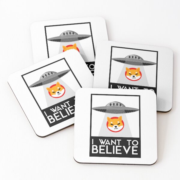 Item preview, I WANT TO BELIEVE (SHIBA INU SHIB EDITION) designed and sold by Crypto Pirates.