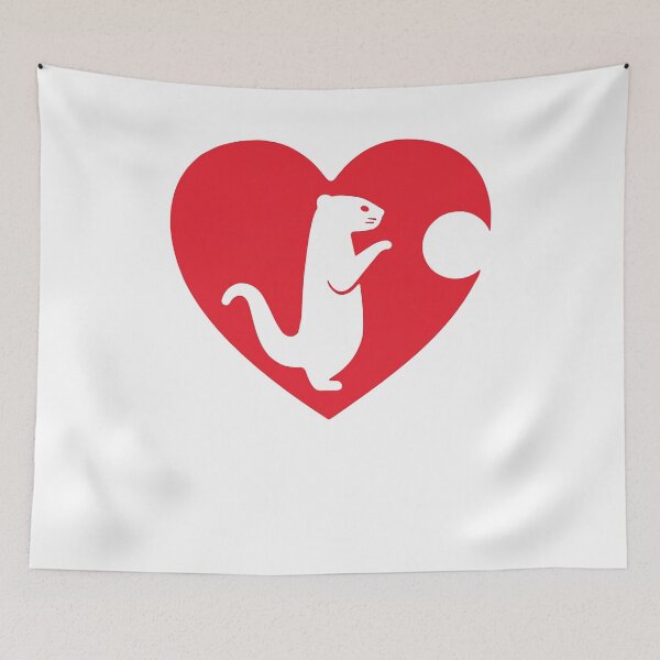 Item preview, Otters Cops Desires Heart Symbol Sarazanmai designed and sold by DuaneHarold0.