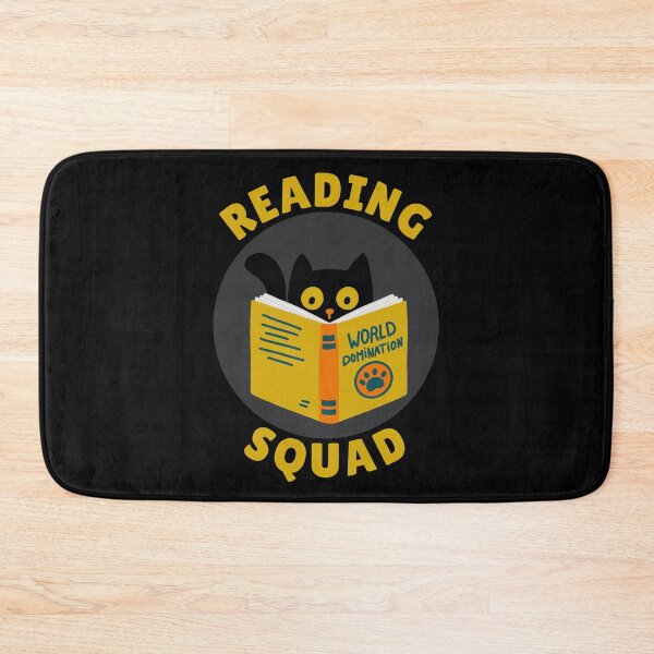 Item preview, Reading Squad Cat and Book For Teacher Coaches and Librarian designed and sold by JokeGysen.