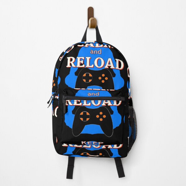 Item preview, Gamers quote - Keep calm and Reload . Funny, gaming, yoga design designed and sold by AEROSPACE-IND.