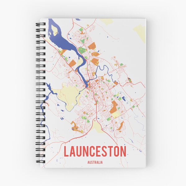 Item preview, Launceston map gifts - map gift ideas & map gifts for him designed and sold by PostersProf1.