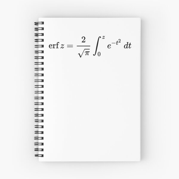 Item preview, Error function, math fundamentals designed and sold by NoetherSym.