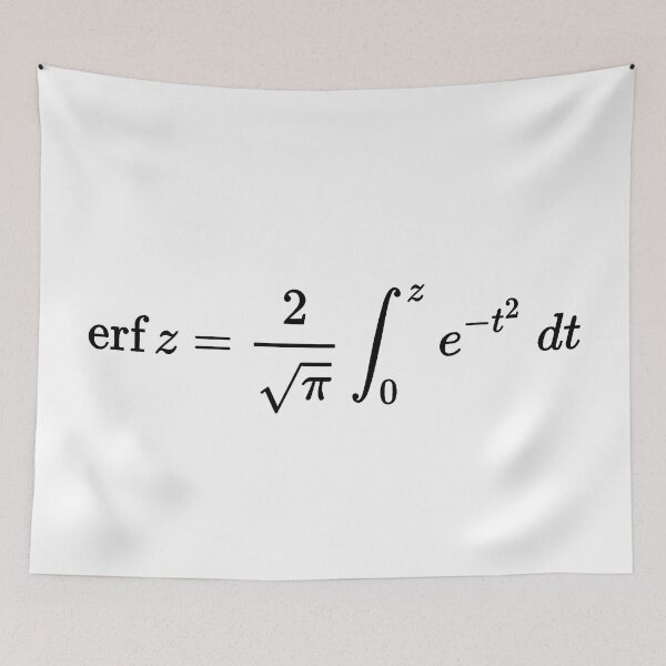 Item preview, Error function, math fundamentals designed and sold by NoetherSym.