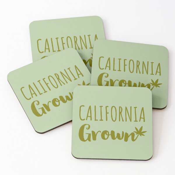 Item preview, California Grown Weed Leaf - Marijuana/Pot/420/Cannabis for Stoners and Smokers designed and sold by SteamParliament.