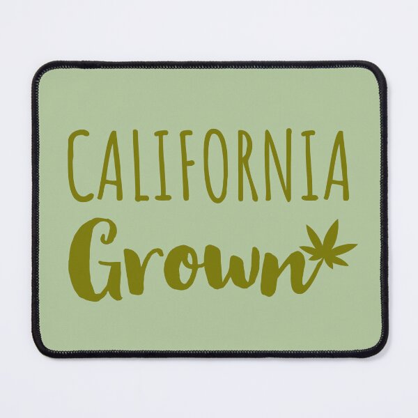 Item preview, California Grown Weed Leaf - Marijuana/Pot/420/Cannabis for Stoners and Smokers designed and sold by SteamParliament.
