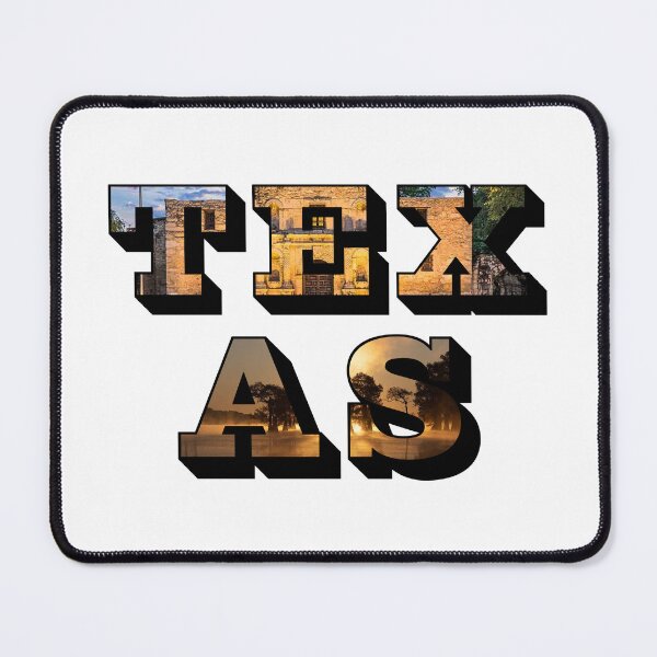 Item preview, Texas w/ Famous Landmarks designed and sold by Pajamurai.