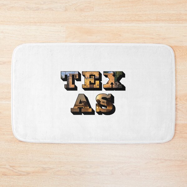 Item preview, Texas w/ Famous Landmarks designed and sold by Pajamurai.