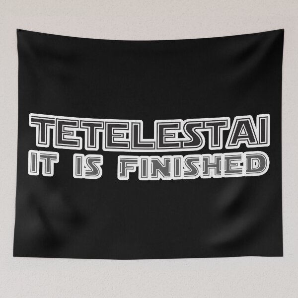 Item preview, Tetelestai designed and sold by plushism.