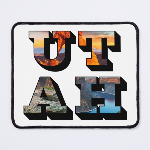 Item preview, Utah w/ Natural Landmarks designed and sold by Pajamurai.