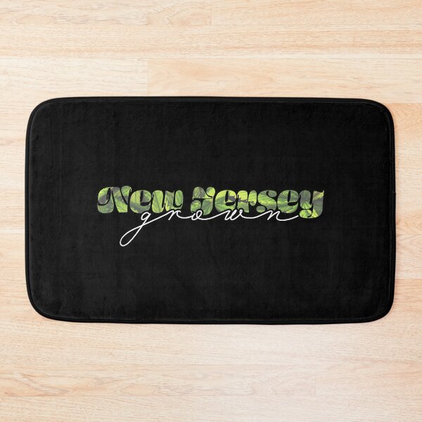 Item preview, New Jersey Grown Weed Leaves Text - Marijuana/Pot/420/Cannabis for Stoners and Smokers designed and sold by SteamParliament.