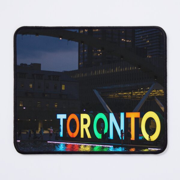 Item preview, Toronto Sign at night designed and sold by CriticalC404.
