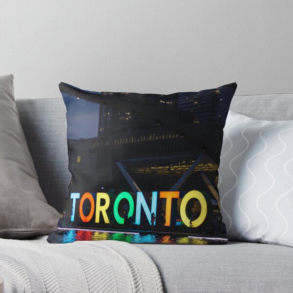 Item preview, Toronto Sign at night designed and sold by CriticalC404.