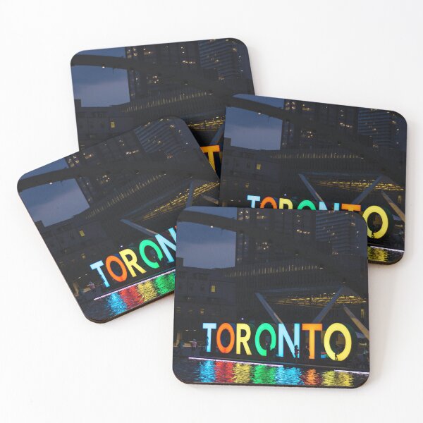 Item preview, Toronto Sign at night designed and sold by CriticalC404.