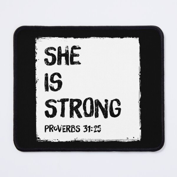 Item preview, Best God She Is Strong Religious Faith Jesus Christian Prayer Feminist designed and sold by adsmod.
