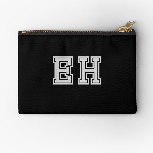 Item preview, E.H. Varsity Initials | Varsity Letters | Black And White | Personalised Gifts designed and sold by Avo And Sriracha.