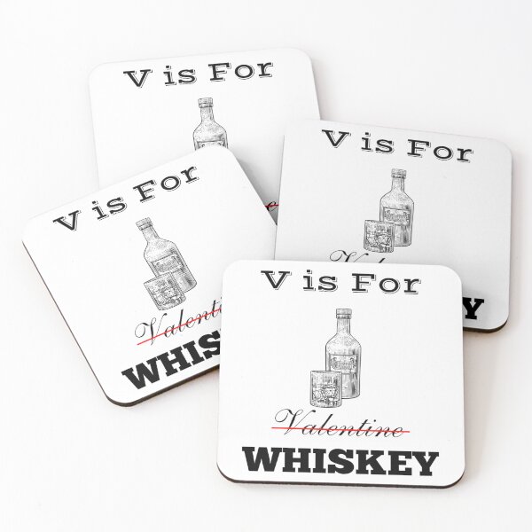 Item preview, V IS FOR VALENTINE WHISKEY BLACK BOTTLE    designed and sold by TheMaxBoutiquez.