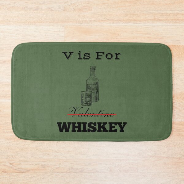Item preview, V IS FOR VALENTINE WHISKEY BLACK BOTTLE    designed and sold by TheMaxBoutiquez.