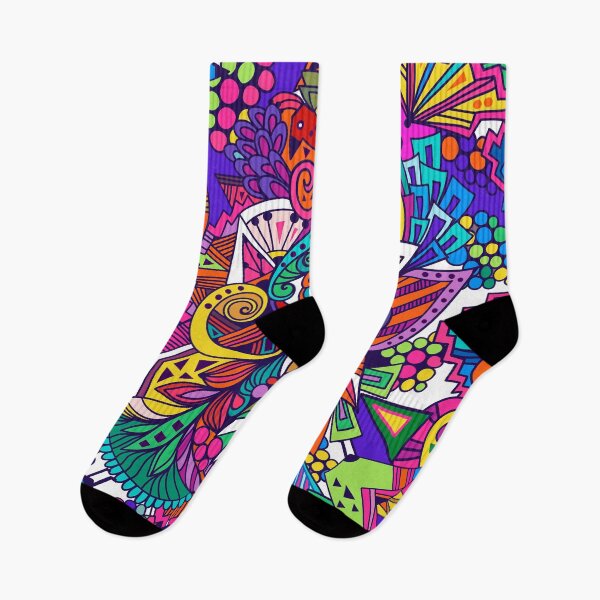 Item preview, psychedelic colorful abstract designed and sold by izzygorrocha.