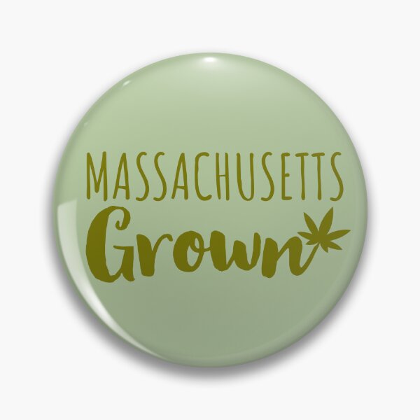 Item preview, Massachusetts Grown Weed Leaf - Marijuana/Pot/420/Cannabis for Stoners and Smokers designed and sold by SteamParliament.