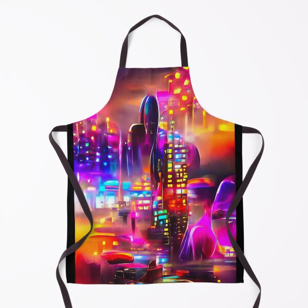 Item preview, City Lights 23 Colorful Modern Architecture designed and sold by mhfoto.