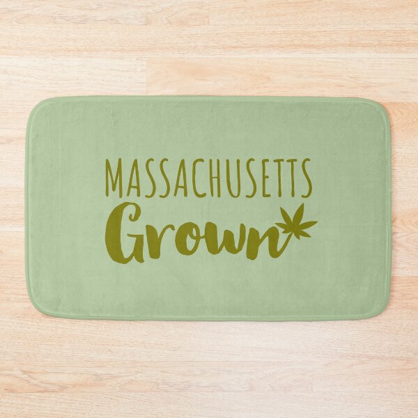 Item preview, Massachusetts Grown Weed Leaf - Marijuana/Pot/420/Cannabis for Stoners and Smokers designed and sold by SteamParliament.