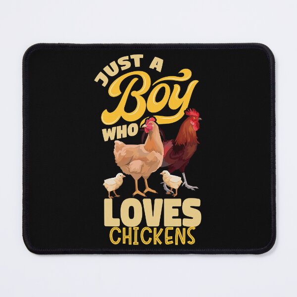 Item preview, Just a Boy Who Loves Chickens designed and sold by levintere.