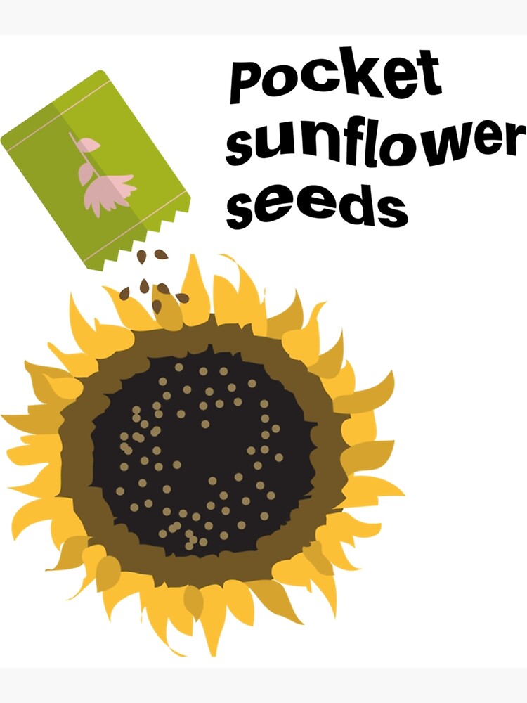 "Pocket Sunflower Seed Sunflower Nature Praying For Ukraine Women " Poster by MyAlainaMae9