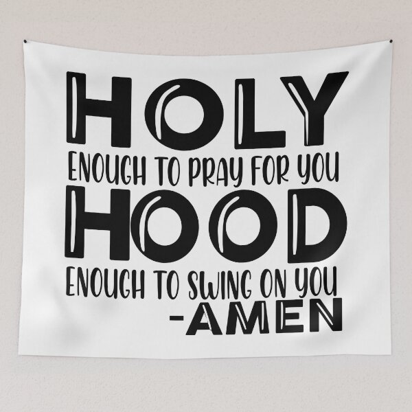 Item preview, Holy Enough To Pray For You designed and sold by Moeez Javed.
