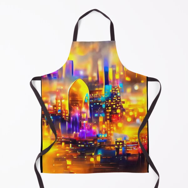 Item preview, City Lights 24 Golden Glow designed and sold by mhfoto.