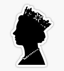 Queen Elizabeth II Since 1952 Sticker