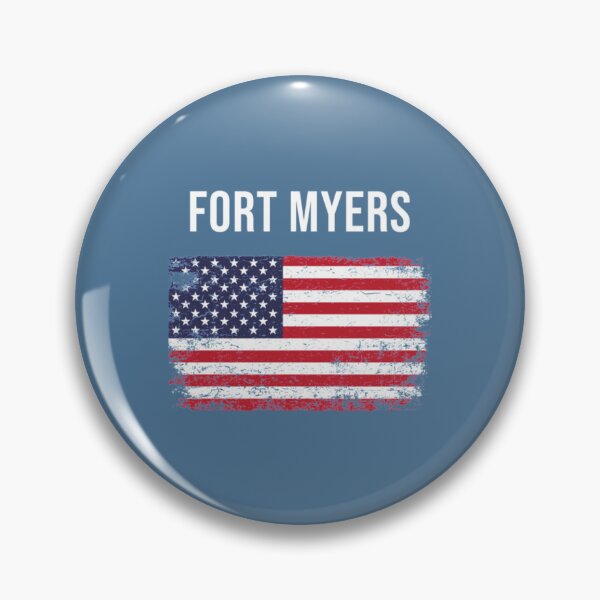 Item preview, Fort Myers America Flag Fort Myers   designed and sold by TheMaxBoutiquez.