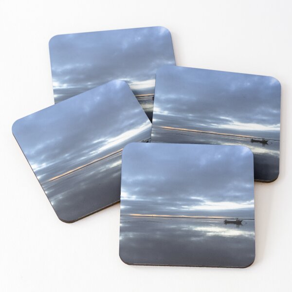 Item preview, Fishing Boat At Low Tide designed and sold by Mark Liebenberg.