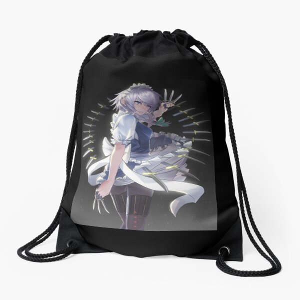 TouHou Project Izayoi Sakuya Backpack Harajuku School Bags Holiday Gift 