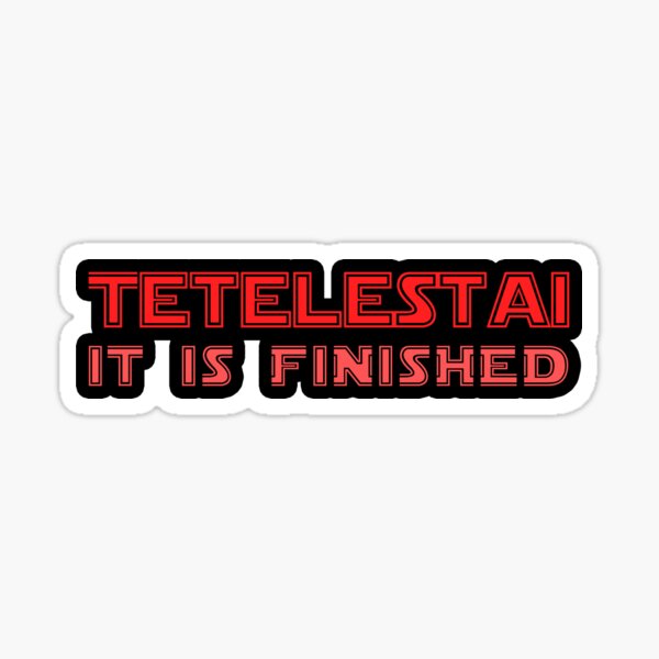 Artikel-Vorschau von Tetelestai, designt und verkauft von plushism.