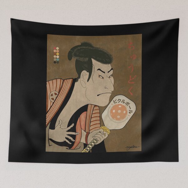 Item preview, Pickleball KabukisTri Blend designed and sold by LauraHancock0.